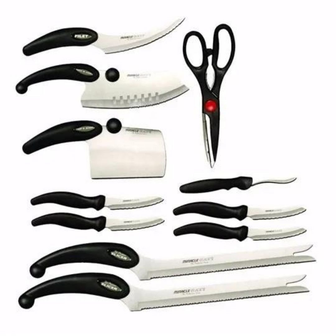 1 SET CUCHILLOS 13 PIEZAS
