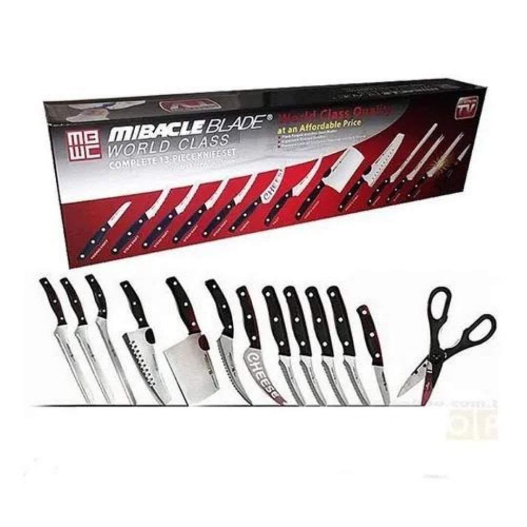 2 SET CUCHILLOS 13 PIEZAS