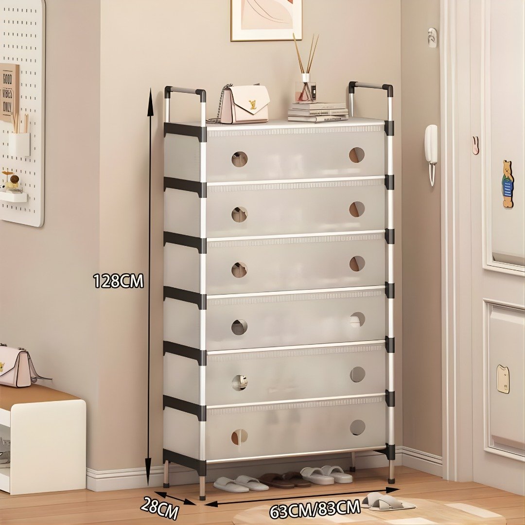 Organizador De Zapatos 6 Niveles Metalico