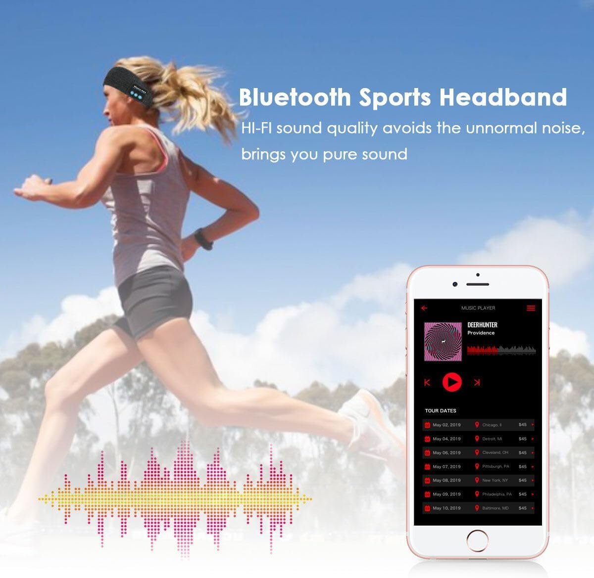DIADEMA CON BLUETOOTH