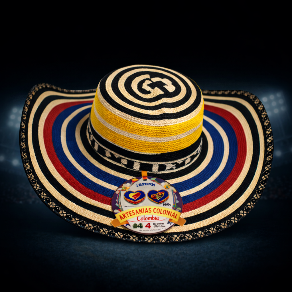 2 Combo poncho y sombrero selección colombia
