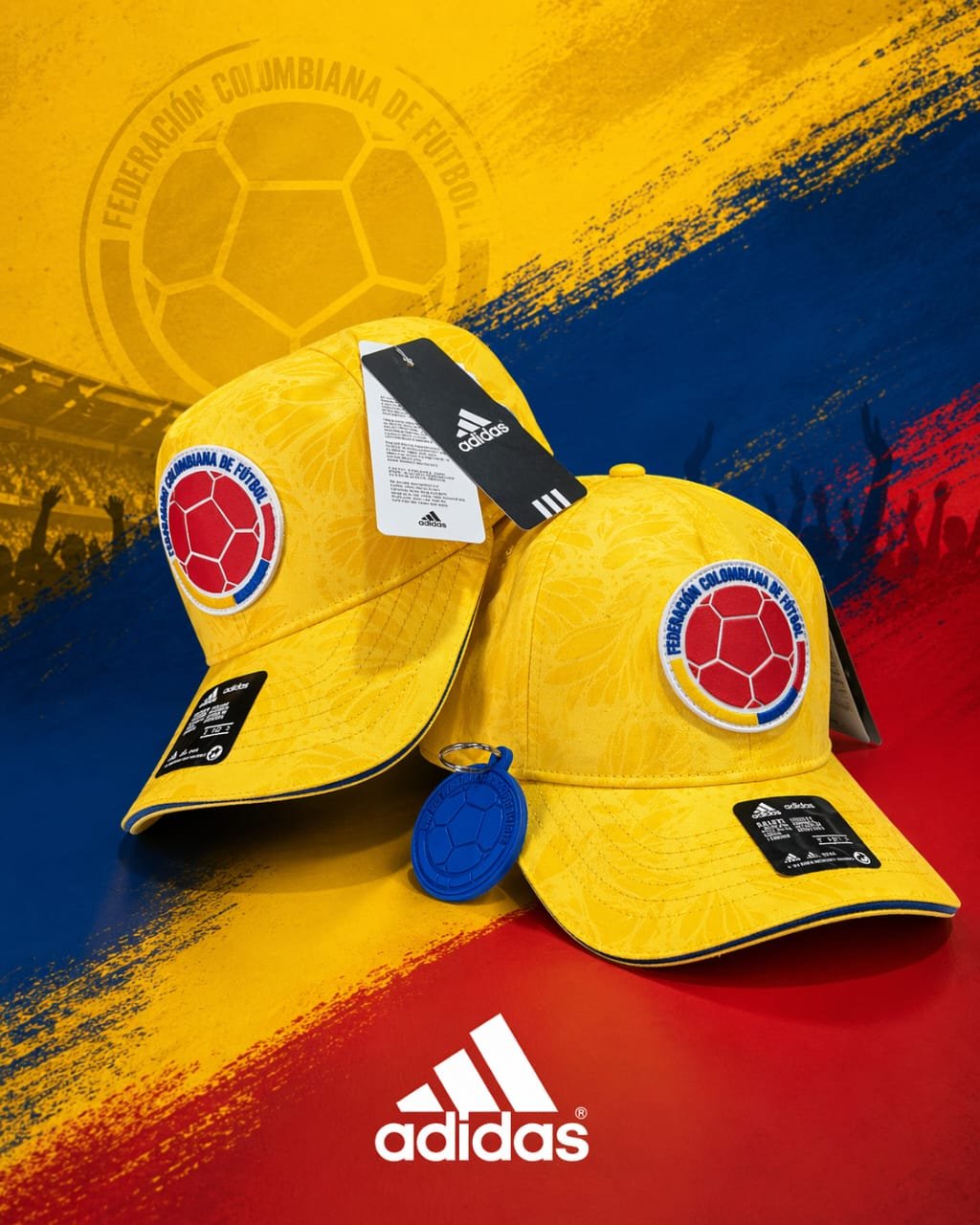 SUPER COMBO MUNDIALISTA Camiseta - Gorra - mascota Colombia mundial