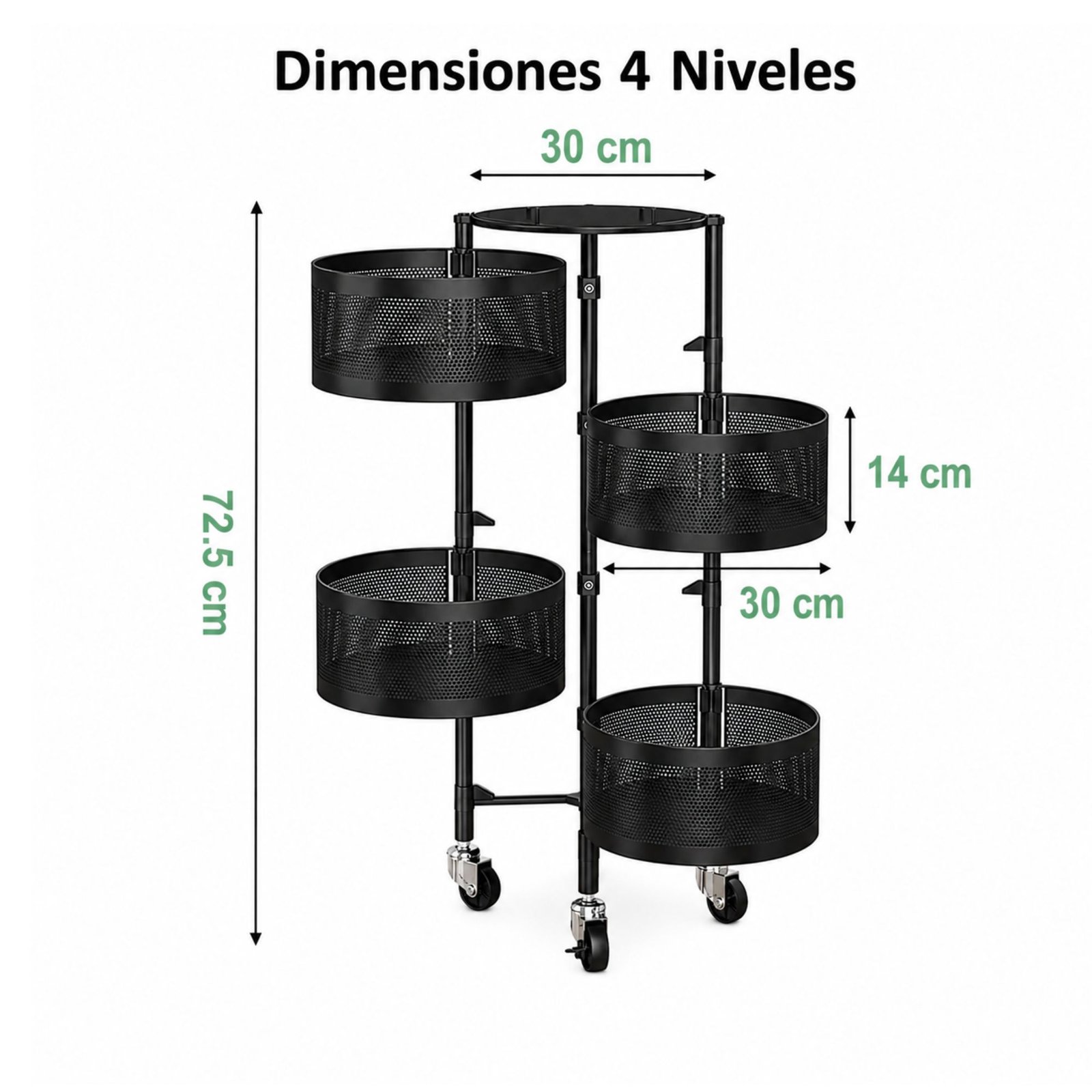 Almacenador 360º Metálico