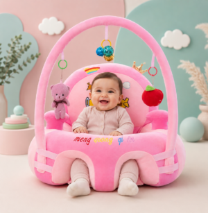 SILLA PARA BEBÉ CON SONAJERO