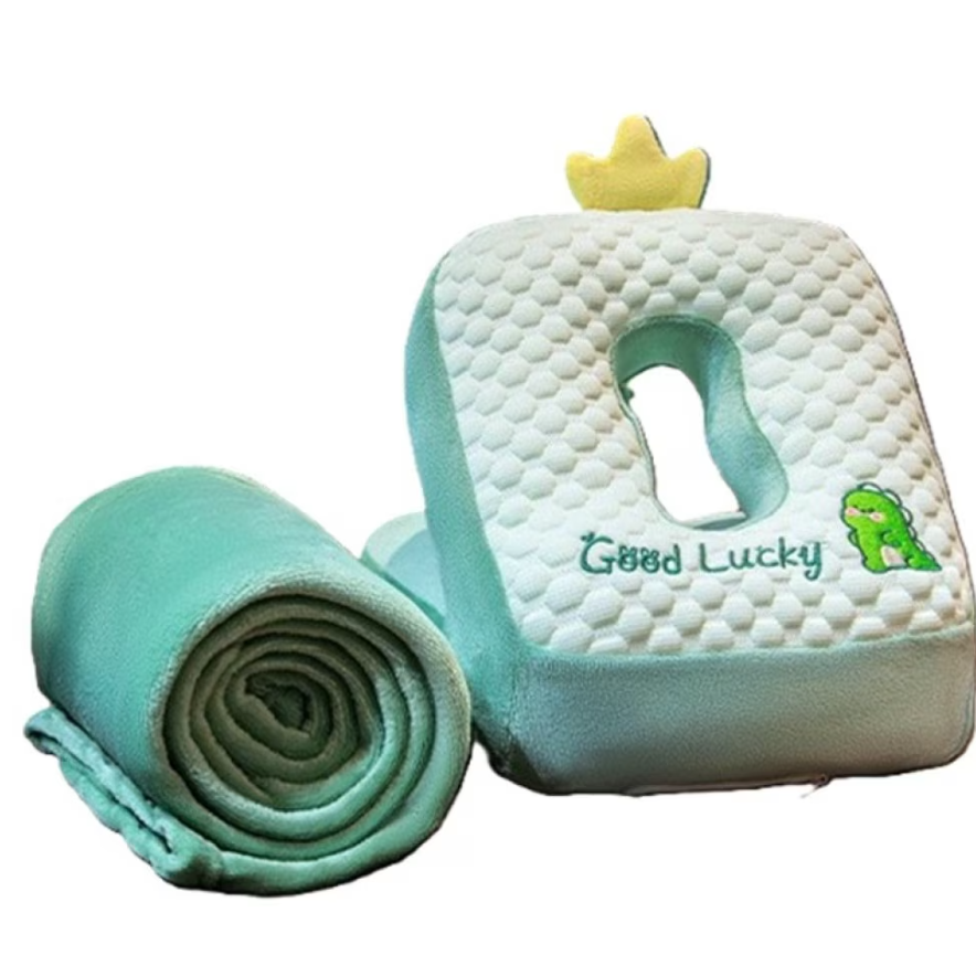 almohada con cobija