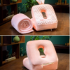 almohada con cobija