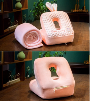 almohada con cobija