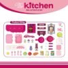 Juego maleta de cocina 3 en 1
