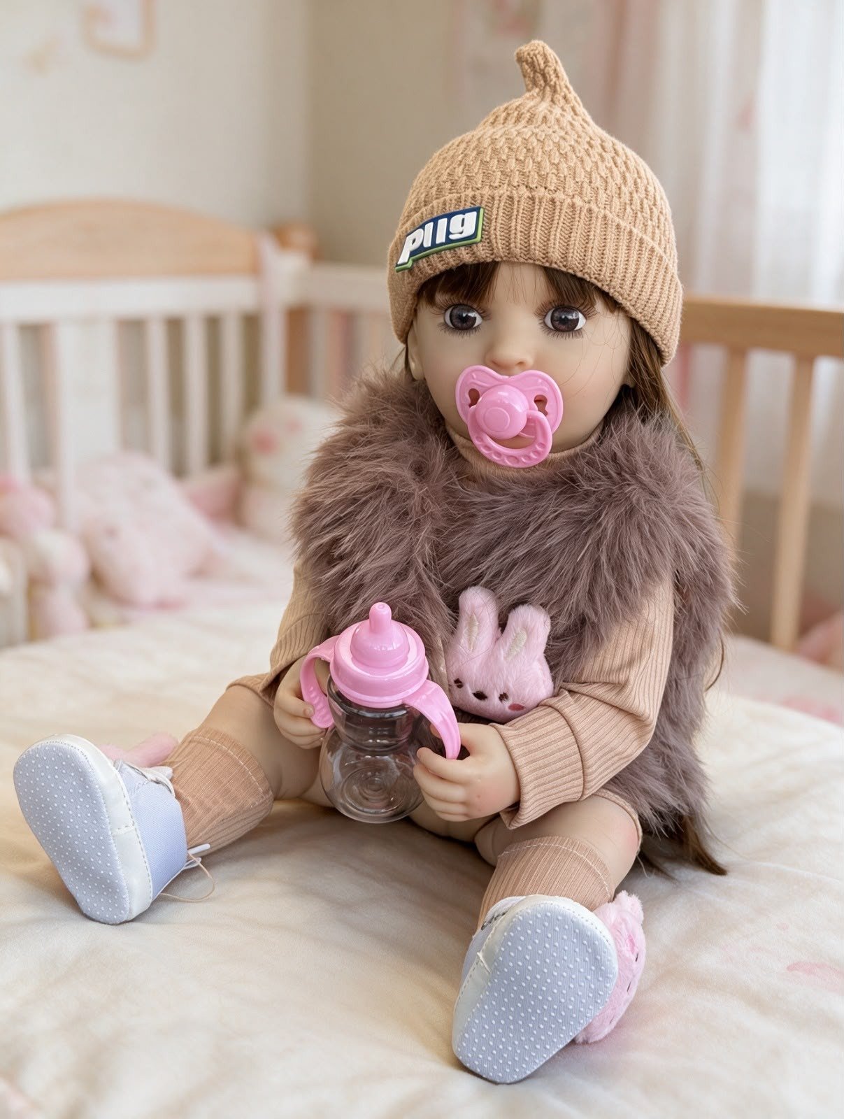JUGUETE MUÑECA REALISTA INTERACTIVA
