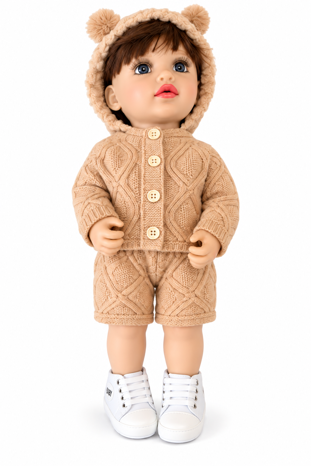 JUGUETE MUÑECA REALISTA INTERACTIVA