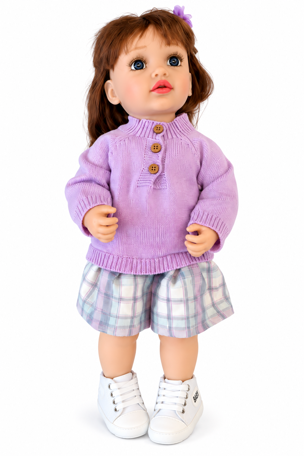 JUGUETE MUÑECA REALISTA INTERACTIVA