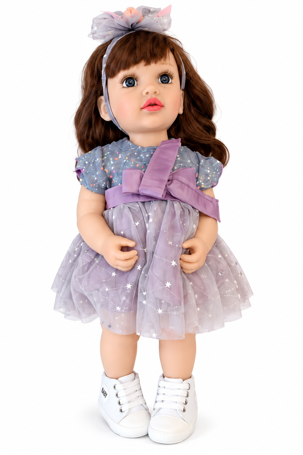 JUGUETE MUÑECA REALISTA INTERACTIVA